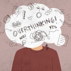 cara atasi overthinking zona hidup sehat